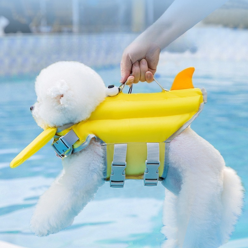 Dog Life Jacket - Hochauftriebende Hunde-Schwimmweste, Sommer, verstellbar, wasserdicht, für