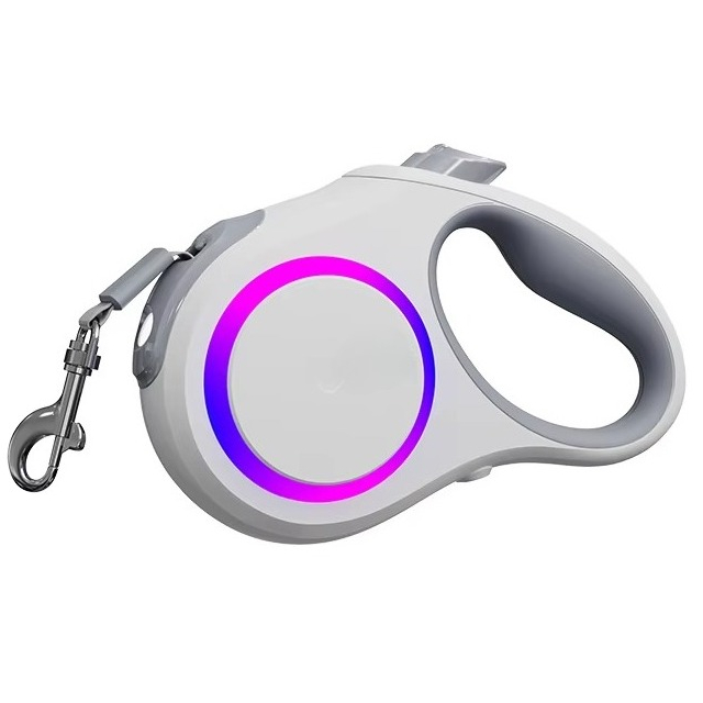 Retractable Dog Leash - 2026 Neue LED-Einziehbare Hundeleine mit Umgebungslicht