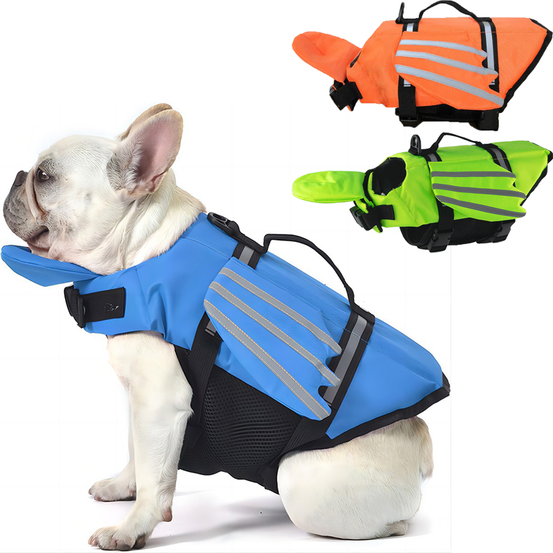 Dog Life Jacket - Hundeschwimmweste, reflektierend, verstellbar, für den Sommer,