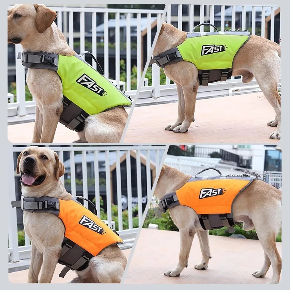Verstellbare Schwimmweste für  – Dog Life Jacket Bewertung und Preis
