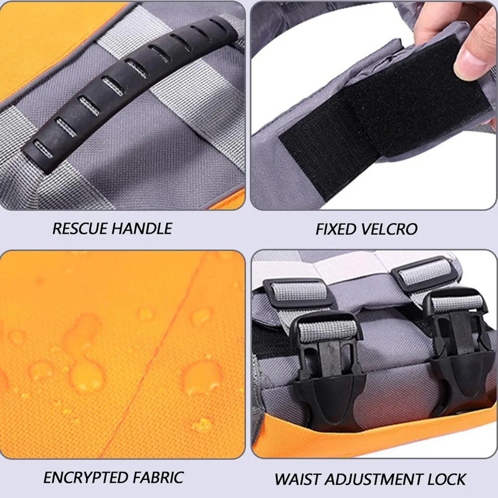 Verstellbare Schwimmweste für  – Dog Life Jacket Bewertung und Preis