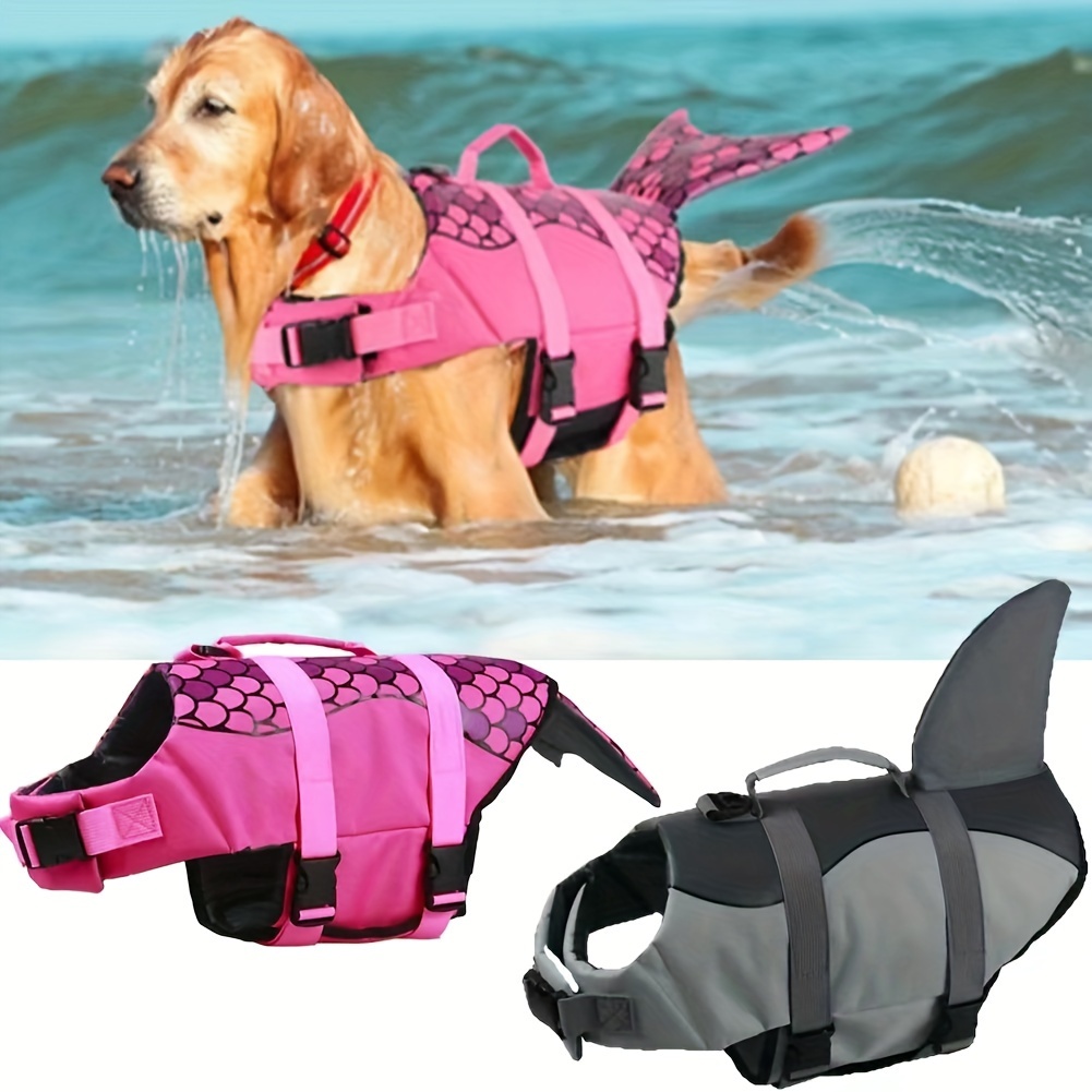 Hai-/Meerjungfrauen-Hundeschwi – Dog Life Jacket Bewertung und Preis
