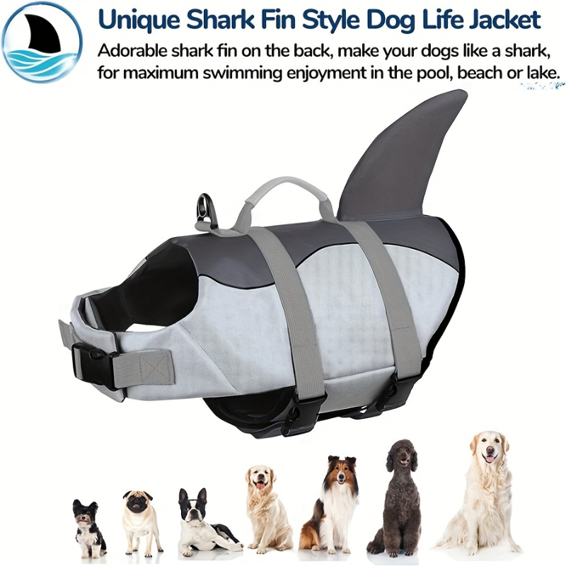 Hai-/Meerjungfrauen-Hundeschwi – Dog Life Jacket Bewertung und Preis