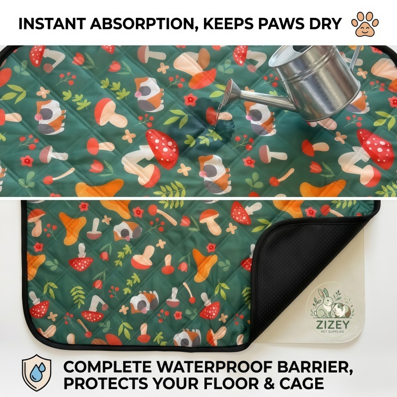 Waschbare Hamstermatte, Rutsch – Hedgehog Bedding Liner Bewertung und Preis