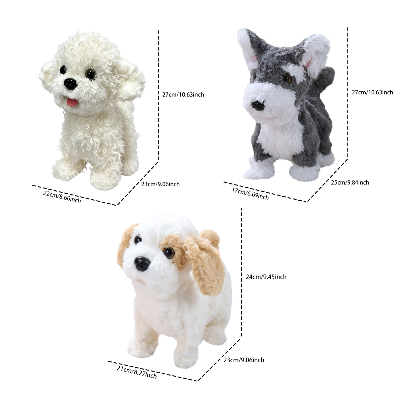 Musikthemen-Plüschhund mit rea – Retractable Dog Leash Bewertung und Preis