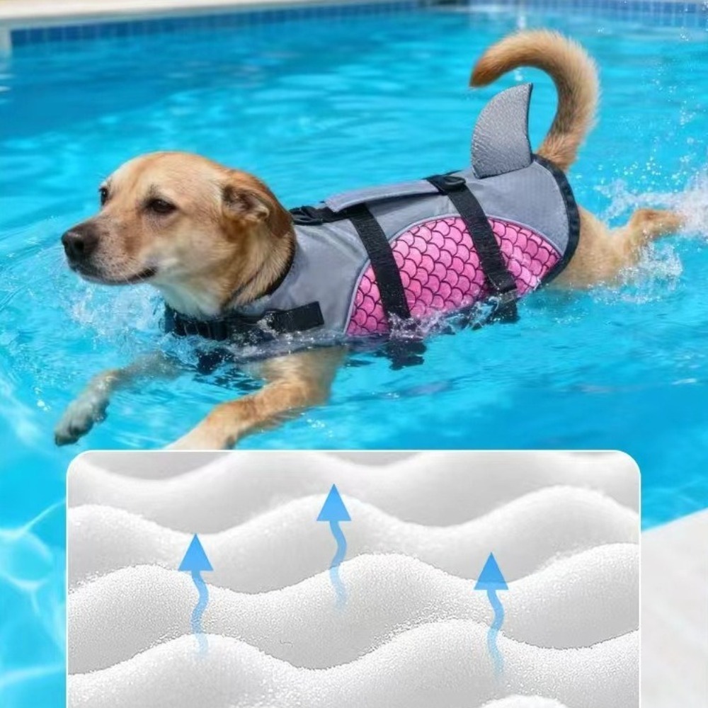 Hundeschwimmweste mit starkem  – Dog Life Jacket Bewertung und Preis