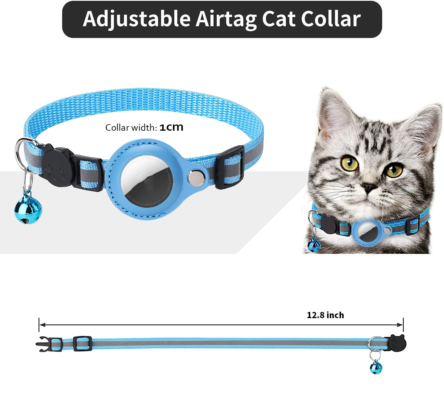 Airtag-Halsband für Katzen mit – Pet Supplies Locations Bewertung und Preis