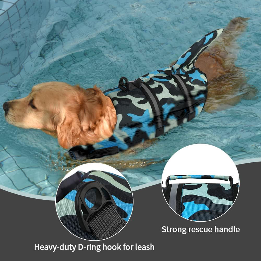 Hund Schwimmweste Hai Ripstop  – Dog Life Jacket Bewertung und Preis